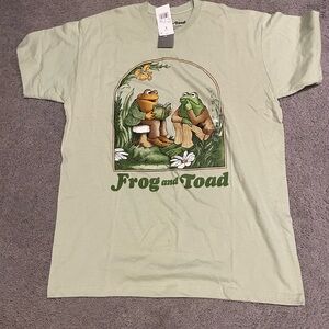 Frog and Toad Women's Light Green Short Sleeve Tee